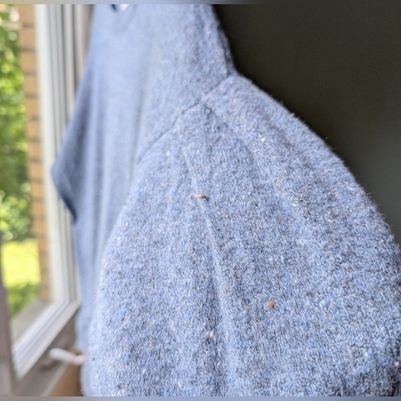 DKNY | Crew Cotton blend Neck Long Puffed Sleeve Sweater, Size XL - Picture 7 of 10